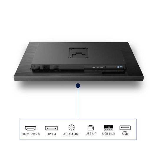 Monitor Philips 32B1N3800/00 32" UltraHD 4K 60Hz VA Altavoces USB Hub Ajuste altura