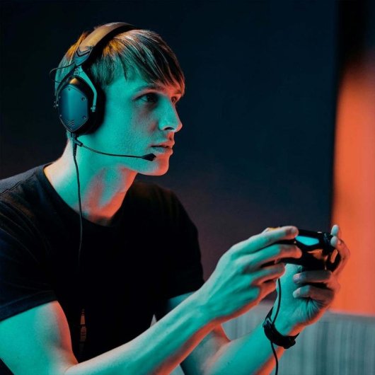 Mikrofon V-Moda Boom Pro kabelgebunden cardioid drehbar mit Rauschunterdrückung