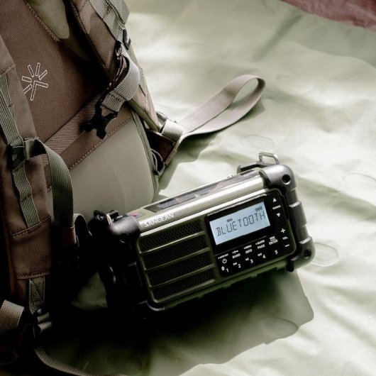 Radio Portátil Sangean MMR-99 Digital AM/FM Bluetooth 5.0 USB-C IP55