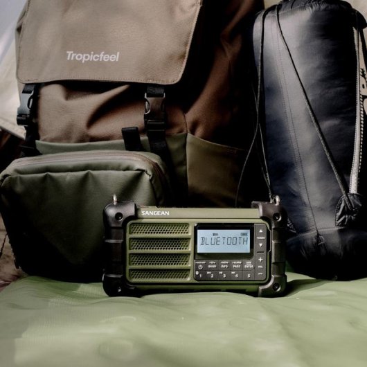 Radio Portátil Sangean MMR-99 Digital AM/FM Bluetooth 5.0 USB-C IP55