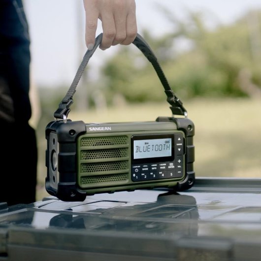 Radio Portátil Sangean MMR-99 Digital AM/FM Bluetooth 5.0 USB-C IP55