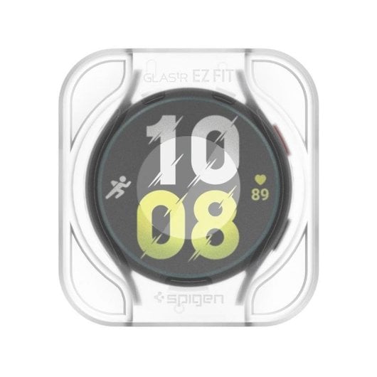 Protector de écran Spigen pour Samsung Galaxy Watch 6 (44mm) en verre trempé