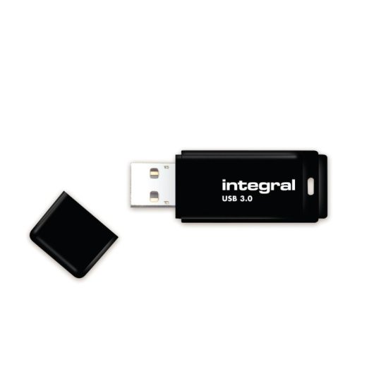 Unidad flash Integral INFD64GBBLK3.0 64 GB USB 3.2 Gen 1 Tapa