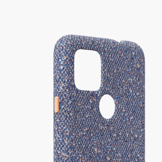 Funda Google GA02063 Policarbonato Bleu Résistante aux Rayures pour Pixel 4a 5G