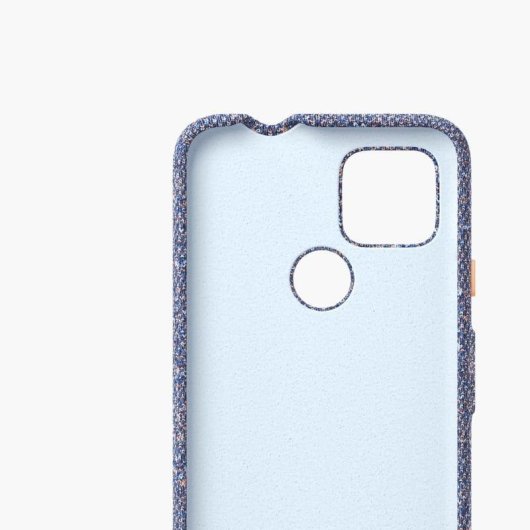Funda Google GA02063 Policarbonato Bleu Résistante aux Rayures pour Pixel 4a 5G