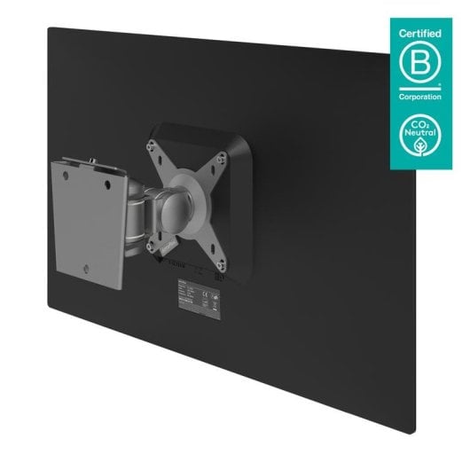 Dataflex Viewmate Support Mural Moniteur 24" VESA 75x75 à 100x100 Max 15Kg