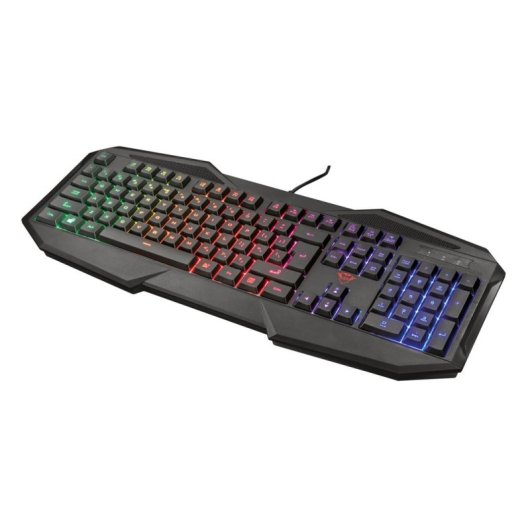 Teclado Trust GXT 830-RW membrana completo con LED RGB y cable USB 1,4 m