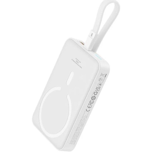 Externe Batterij Baseus MAGSAFE MINI WIRELESS 10.000 mAh 20W Wit
