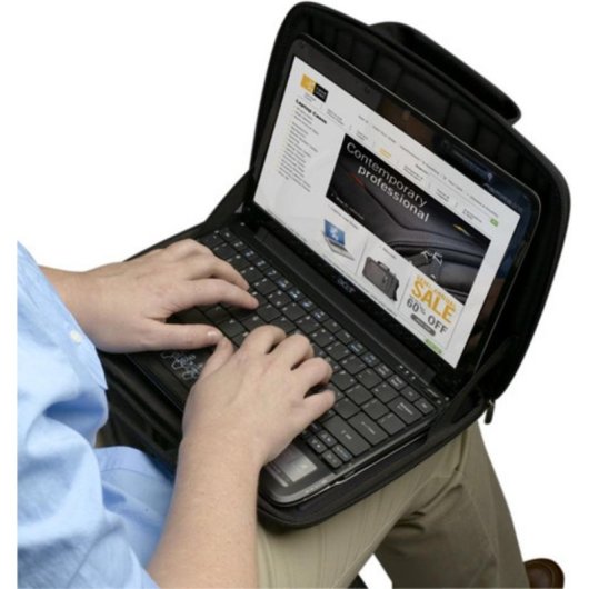 Funda para portátil Case Logic QNS-111 Negra 11.6" EVA