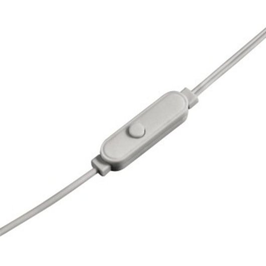 Auriculares Thomson 132481 con cable, conectividad 3,5 mm, para llamadas y música, gris