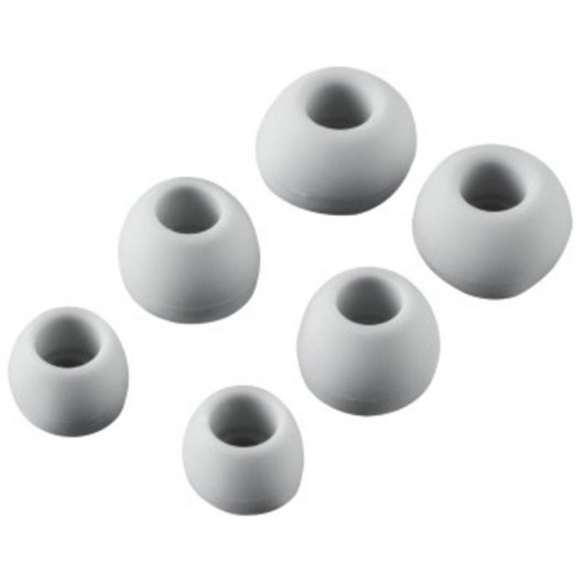 Auriculares Thomson 132481 con cable, conectividad 3,5 mm, para llamadas y música, gris