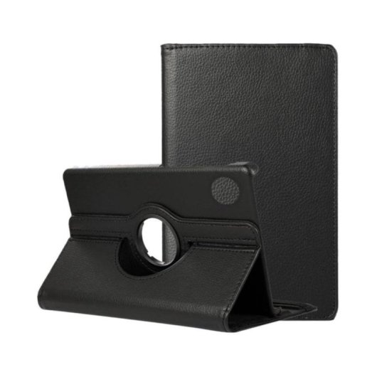 Housse Xiaomi Redmi Pad SE 8.7 Cuir Noir Support 360° Antichoc