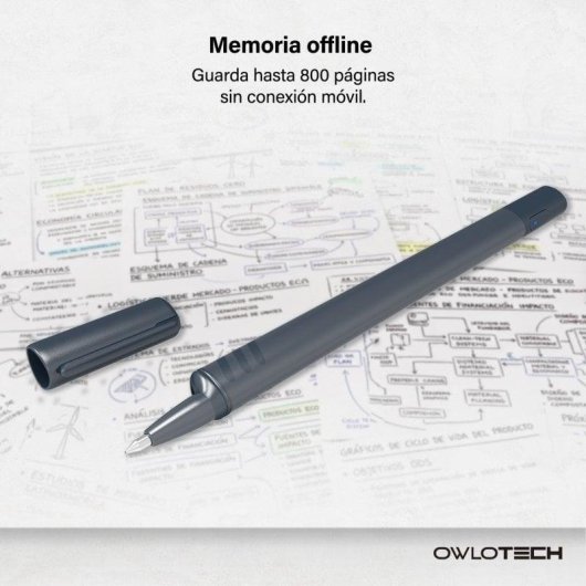 Owlotech Smart Pen & Note - Cuaderno digital con bolígrafo inteligente