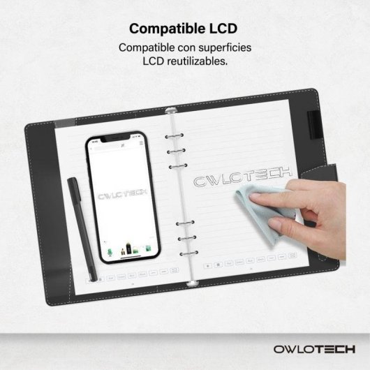 Owlotech Smart Pen & Note - Cuaderno digital con bolígrafo inteligente