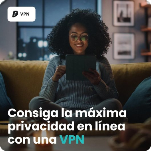 VPN Surfshark Starter, Dispositivos Ilimitados, 12 Meses, Código Digital