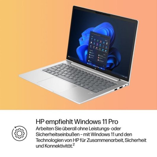 Ordinateur portable HP ProBook 4 G1iR 14 pouces Intel Core 7 150U 16 Go 512 Go SSD Graphiques Intel Windows 11 Pro antireflet