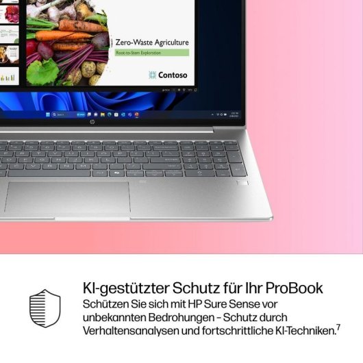 HP ProBook 4 G1i 16" Intel Core Ultra 5 225U 16GB Intel Graphics 512GB SSD 16 Zoll WUXGA entspiegelt Windows 11 Pro