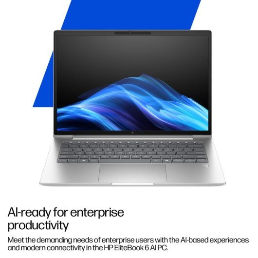 HP EliteBook 6 G1i 16 Zoll Intel Core Ultra 5 225U 16GB Intel Grafik 512GB SSD Windows 11 Pro Fingerabdruck