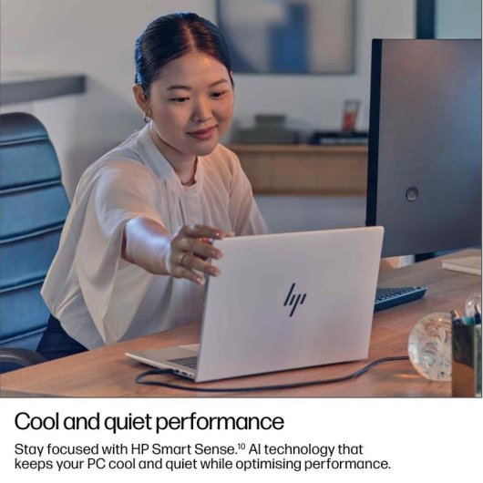 Portátil HP EliteBook 8 G1i 13,3" Intel Core Ultra 7 255U 32GB Intel Graphics 1TB SSD Windows 11 Pro pantalla IPS