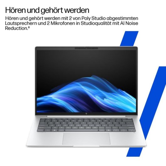 HP EliteBook 8 G1i 16" IPS WUXGA Intel Core Ultra 7 258V 32GB 1TB SSD Intel Arc Grafik Windows 11 Pro Fingerabdrucksensor