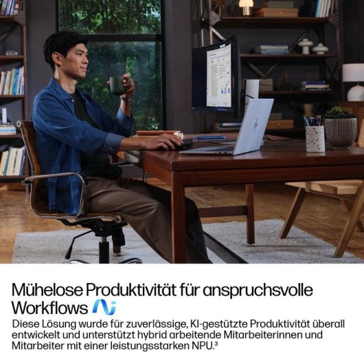 HP EliteBook 8 G1i 16" IPS WUXGA Intel Core Ultra 7 258V 32GB 1TB SSD Intel Arc Grafik Windows 11 Pro Fingerabdrucksensor