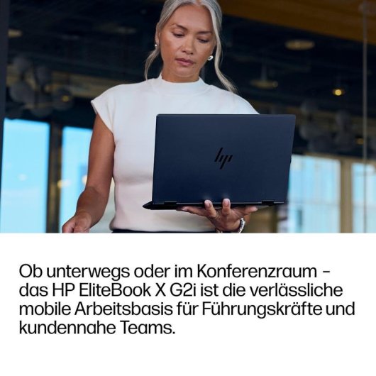 HP EliteBook X G2i Laptop 14" Intel Core Ultra 5 325 32GB Intel Graphics 512GB SSD Windows 11 Pro 5 MP Webcam