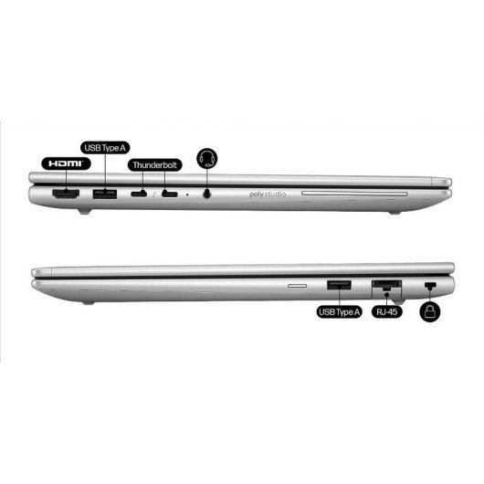 Laptop HP EliteBook 6 G1a 14" AMD Ryzen AI 7 250 32GB 1TB SSD Radeon 780M Windows 11 Pro
