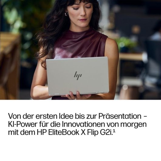 HP EliteBook X Flip G2i 14" Touchscreen Intel Core Ultra 7 356H 32GB 1TB SSD Intel Grafik Windows 11 Pro Ultraleicht
