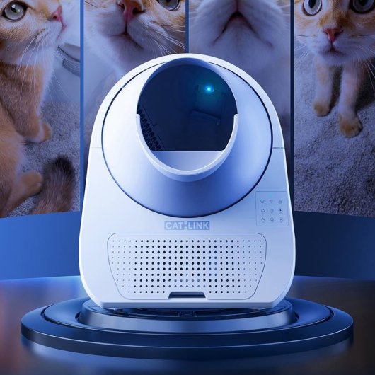 Arenero Autolimpiable pour Chats CATLINK Ultra PRO Caméra Full HD WiFi Double Bande