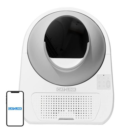 Arenero Autolimpiable pour Chats CATLINK Ultra PRO Caméra Full HD WiFi Double Bande
