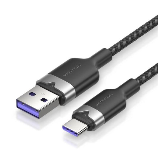 USB-Kabel Vention CTOBF 1 m USB-A auf USB-C 2.0 480 Mbps Schwarz