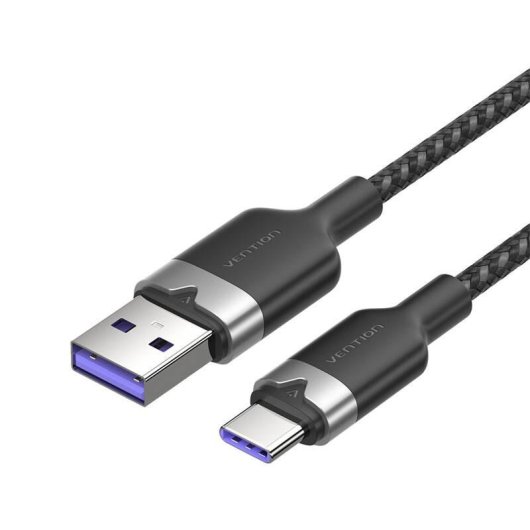 USB-Kabel Vention CTOBF 1 m USB-A auf USB-C 2.0 480 Mbps Schwarz