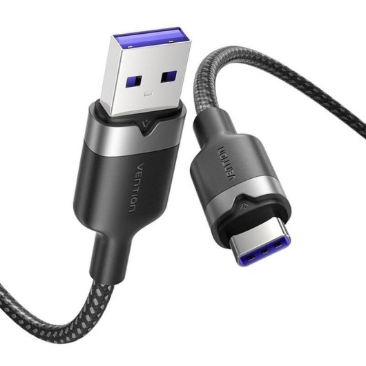USB-Kabel Vention CTOBF 1 m USB-A auf USB-C 2.0 480 Mbps Schwarz