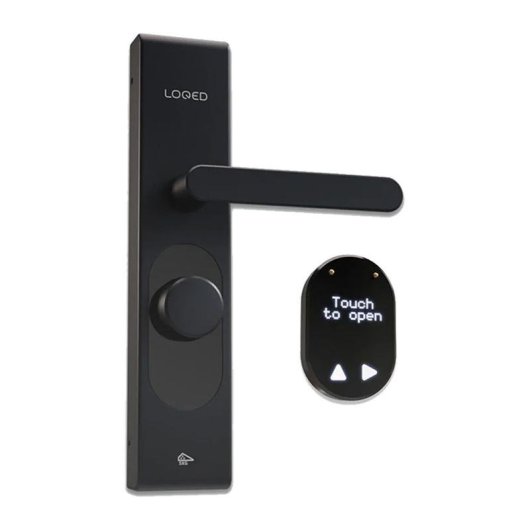Cerradura inteligente Shelly LOQED Touch WiFi Bluetooth Apertura con App Código y Huella Dactilar