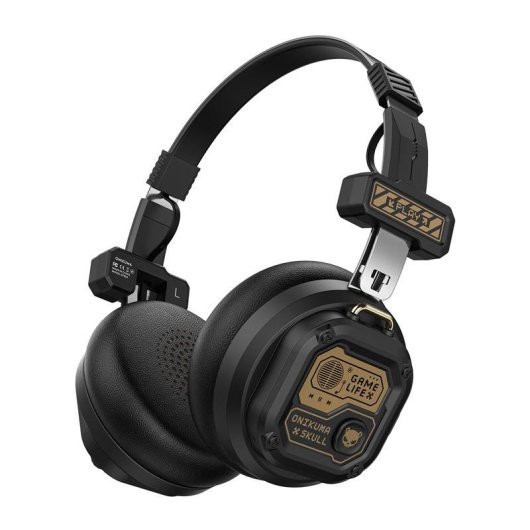 Auriculares ONIKUMA GT803 inalámbricos Bluetooth y con cable Gaming con micrófono y retroiluminación negros