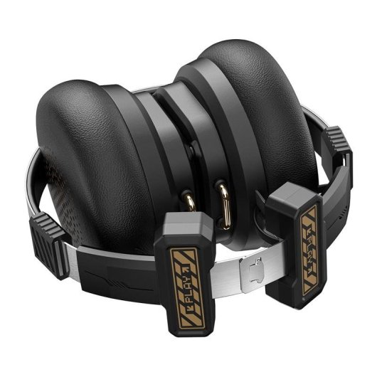 Auriculares ONIKUMA GT803 inalámbricos Bluetooth y con cable Gaming con micrófono y retroiluminación negros