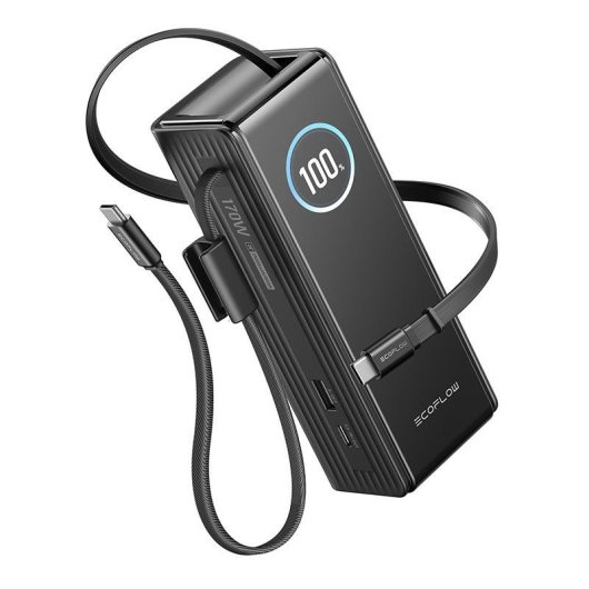 Batería Externa EcoFlow RAPID 25000mAh 170W Negro