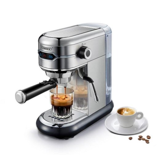 Macchina da caffè Espresso HiBREW H11 1,1 L 19 bar 2 Tazze con vaporizzatore