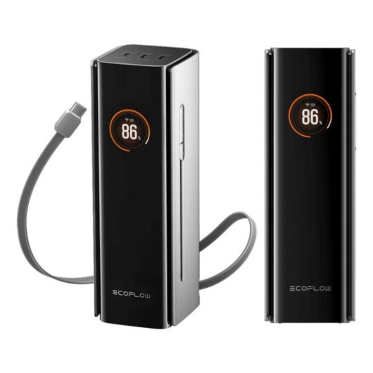 Batería Externa EcoFlow RAPID Pro 27K 27650 mAh 300W Negro