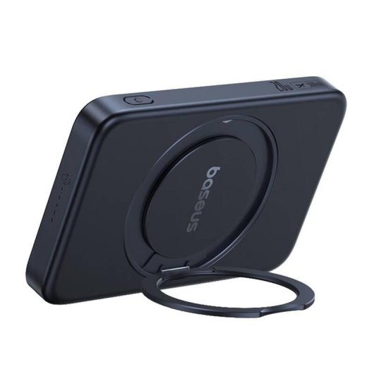 Batería Externa Baseus PicoGo Qi2 5000 mAh Cargador Inalámbrico Negro