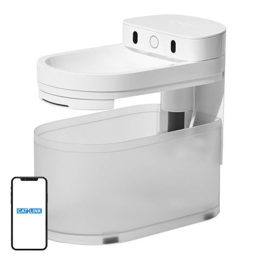 Bevitore Automatico per Animali CATLINK Pure 3 AI 2,3 L ABS Bianco