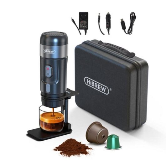 Cafetera Espresso HiBREW H4A 0,065 L 15 Bares portátil 3 en 1