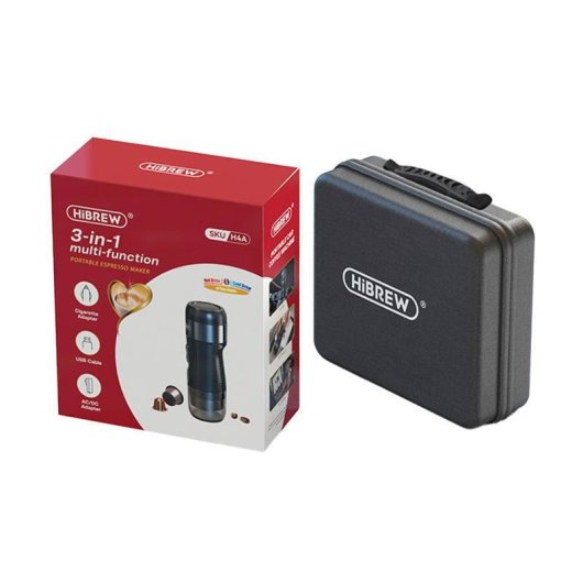 Cafetera Espresso HiBREW H4A 0,065 L 15 Bares portátil 3 en 1