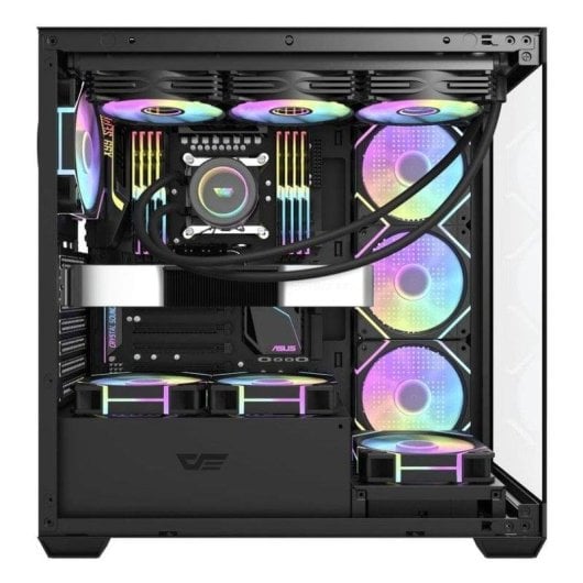 Carcasa darkFlash DS900 Torre ATX Vidrio Templado Negro