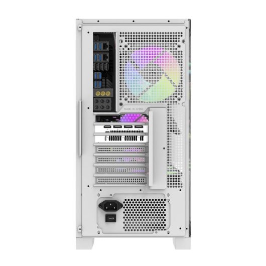 Caixa PC darkFlash DRX90 Mesh Branca ATX Vidro Temperado Torre Média