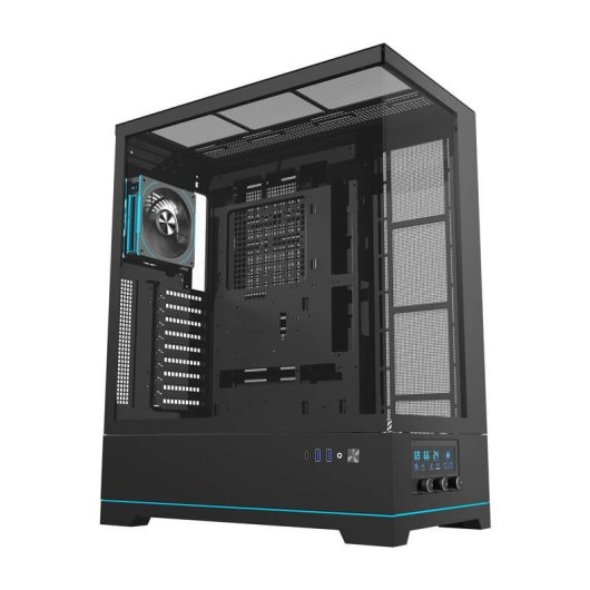 Carcasa Torre darkFlash DY451L Pro ATX Negro con Panel de Cristal Templado