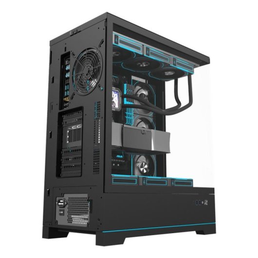 Carcasa Torre darkFlash DY451L Pro ATX Negro con Panel de Cristal Templado