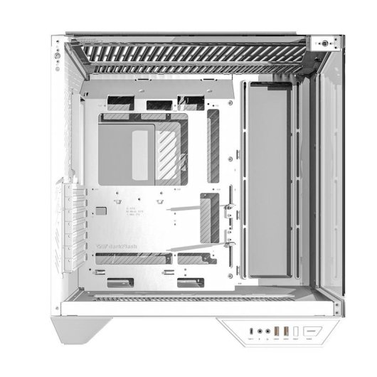 Caixa PC darkFlash DY470 Full Tower Branca ATX com 4 ventiladores