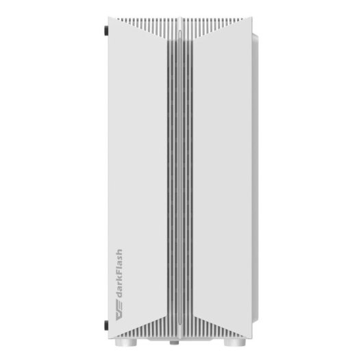 Carcasa PC Gaming darkFlash DK151 Midi Tower Blanca ATX Ventana Templada RGB