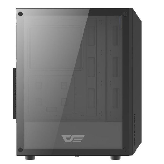 Carcasa PC darkFlash DK151 Midi Tower Negra ATX Ventana Templada RGB